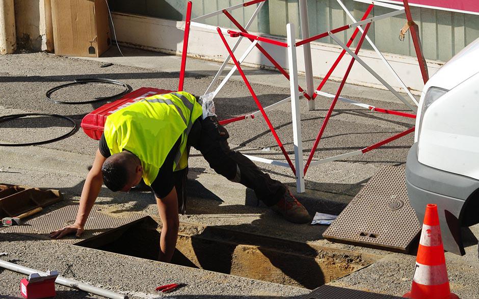 travaux assainissement Marolles-en-Brie